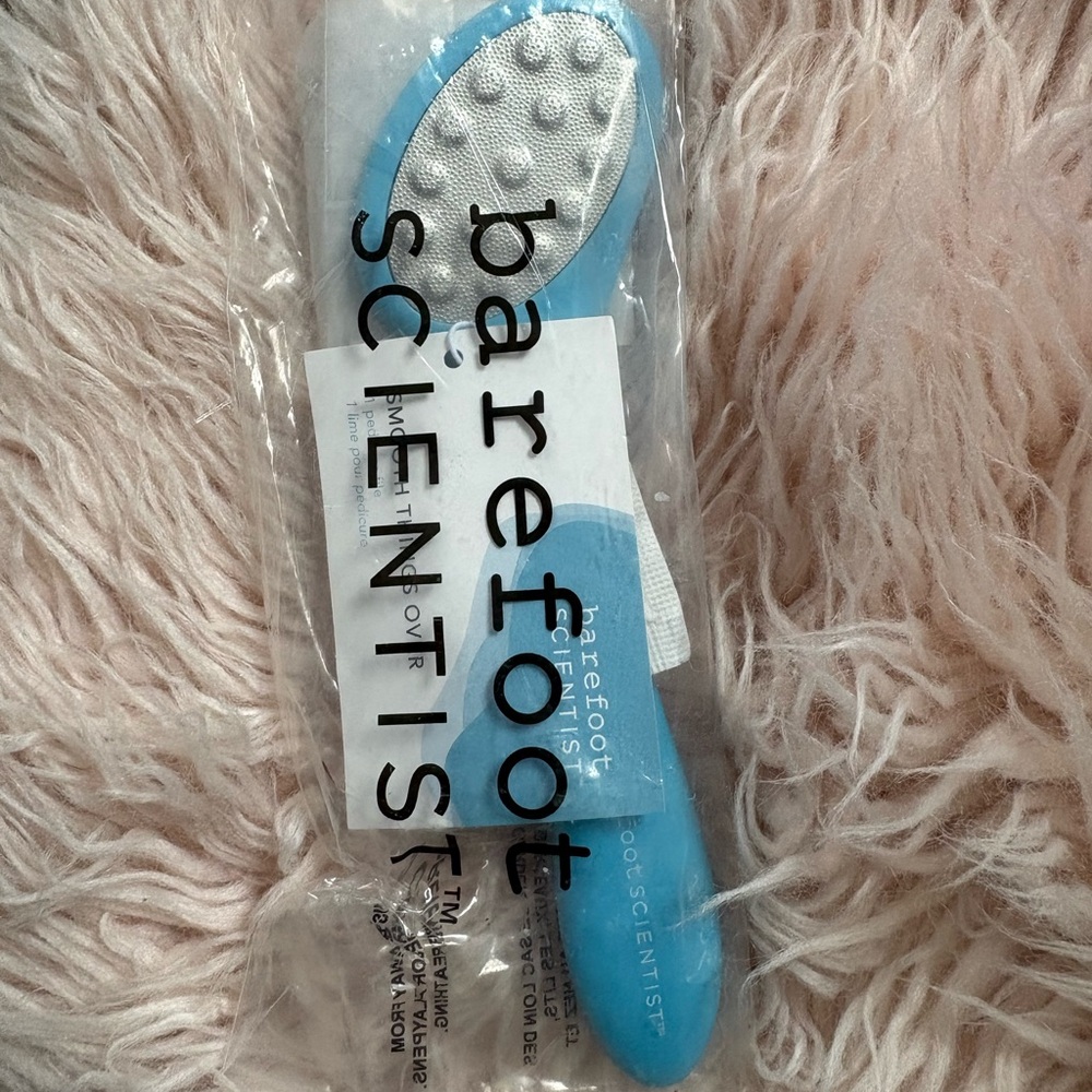 Barefoot Scientist Blue Foot Care File New!